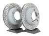 ES#2594687 - 98735140101ROEKT - Rear Brake Service Kit - Featuring Sebro rotors and Textar brake pads - Assembled By ECS - Porsche