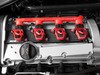 ES#2713393 - 002598ECS03KT - 2.0T Coil Pack Conversion Kit - Stage 2 - Includes wrinkle black conversion plate -w- red 2.0T coils and red hold down kit - ECS - Audi Volkswagen