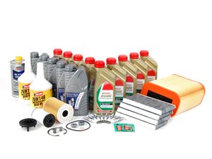 ES#2723120 - E965KTISP2fmKT - Inspection II Service Kit - Includes all required parts to service your BMW including TWS Edge Professional oil and filters - Assembled By ECS - BMW