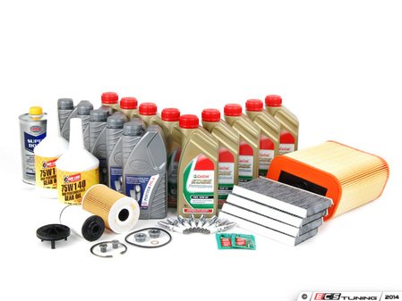 ES#2723120 - E965KTISP2fmKT - Inspection II Service Kit - Includes all required parts to service your BMW including TWS Edge Professional oil and filters - Assembled By ECS - BMW