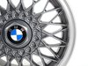 ES#2643087 - 36112226898KT - 15" Nogaro Silver Style 5 Wheels - Set Of Four - (NO LONGER AVAILABLE) - 15x7 ET24 57.1mm CB, 4x100 bolt pattern - includes center caps. Commonly referred to as "Euro Weaves". - Genuine BMW - 