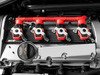 ES#2713392 - 002598ECS04KT - 2.0T Coil Pack Conversion Kit - Stage 2 - Includes wrinkle black conversion plate -w- red 2.0T coils and silver hold down kit - ECS - Audi Volkswagen