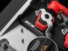 ES#2713392 - 002598ECS04KT - 2.0T Coil Pack Conversion Kit - Stage 2 - Includes wrinkle black conversion plate -w- red 2.0T coils and silver hold down kit - ECS - Audi Volkswagen