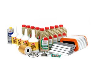 ES#2723121 - E965KTINSP2bKT - Inspection II Service Kit - Includes all required parts to service your BMW including TWS Edge Professional oil and filters - Assembled By ECS - BMW