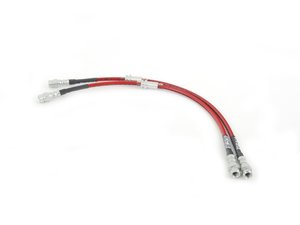 ES#248973 - ECS41041KT - Exact-Fit Stainless Steel Brake Lines - Front - (NO LONGER AVAILABLE) - DOT-compliant kit to improve pedal feel in your vehicle. SS ES3524699 - ECS - 