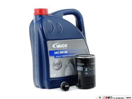 ES#2724086 - 06A115561BPKT - Oil Service Kit - With ECS Magnetic Drain Plug - Everything you need to perform an engine oil service - Assembled By ECS - Audi Volkswagen