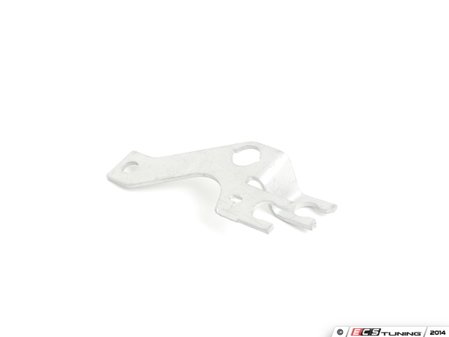 ES#437455 - 8E0615133F - Front Brake Line Securing Bracket - Left - Attaches to the caliper to secure the brake hose - Genuine Volkswagen Audi - Audi
