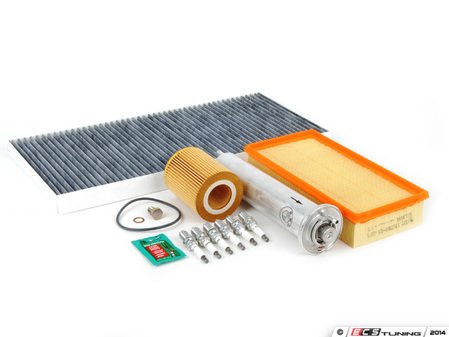 ES#2723858 - E53M54IN2Dg - "Dry" Inspection II Service Kit - Includes spark plugs and all filters - add your preferred fluids for a complete service - Genuine BMW - BMW