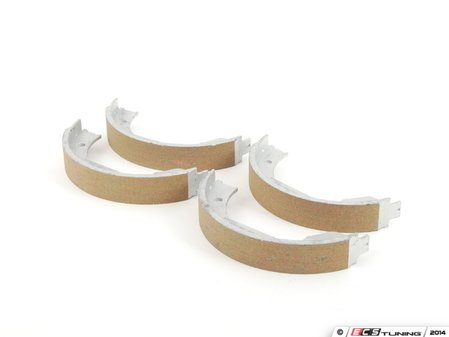ES#62478 - 34416780041 - Parking Brake Shoe Set - Recommend inspection at every rear brake service - Genuine BMW - BMW