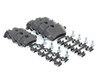 ES#2598567 - 34116798469KT - Brake Pad Kit - Genuine MINI - Replacement brake pads to restore your stopping power : Front & Rear - Genuine MINI - MINI