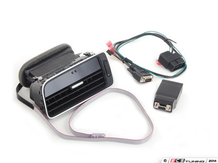 ES#2981673 - LvP3VPB7V - Integrated Digital Vent Gauge - Red/White Display - (NO LONGER AVAILABLE) - Powerful plug-and-play multifunction display - pre-installed in an OEM dashboard vent! - P3 Gauges - 