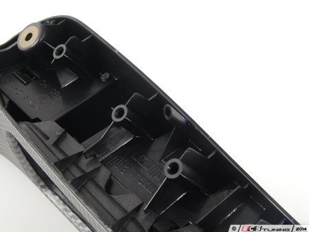 ES#100083 - 51417895392 - Front Right Arm Rest Trim - Schwarz/Silver Cube - For coupe and convertible models - Genuine BMW - BMW