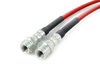ES#3477610 - 025327ECS02 - Exact-Fit Stainless Steel Brake Lines - Front - DOT-compliant kit to improve pedal feel in your vehicle. - ECS - Audi Volkswagen