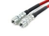 ES#3449975 - 024680ECS01 - Front Exact-Fit Stainless Steel Brake Lines  - Front set of DOT-compliant lines for an improved pedal feel - ECS - Audi