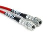 ES#3449975 - 024680ECS01 - Front Exact-Fit Stainless Steel Brake Lines  - Front set of DOT-compliant lines for an improved pedal feel - ECS - Audi