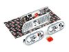 ES#2730390 - 1J0998001KT2 - Smooth Style Side Marker Set - Clear - (NO LONGER AVAILABLE) - Bumper and fender mounted clear side markers with amber bulbs - ECS - 