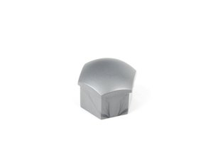 ES#3320 - 321601173AZ37 - Wheel Bolt Cover - Grey - Priced Each - Covers the lug bolt head for a cleaner look. 17mm - Genuine Volkswagen Audi - Audi Volkswagen MINI