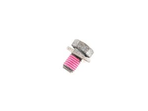 ES#49887 - 31311136465 - Hex Bolt With Washer - Priced Each - Secures the front strut to the king pin - Genuine BMW - BMW