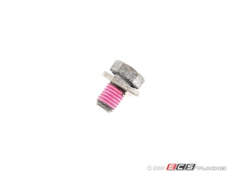 ES#49887 - 31311136465 - Hex Bolt With Washer - Priced Each - Secures the front strut to the king pin - Genuine BMW - BMW