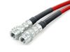 ES#250186 - ECS41046KT - Front Exact-Fit Stainless Steel Brake Lines - Front set of DOT-compliant lines for an improved pedal feel - ECS - Audi