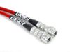 ES#250186 - ECS41046KT - Front Exact-Fit Stainless Steel Brake Lines - Front set of DOT-compliant lines for an improved pedal feel - ECS - Audi