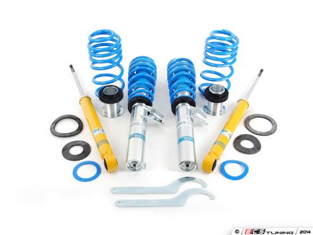 ES#2576084 - 47-127708 - Bilstein B14 PSS Suspension System - Height adjustable suspension system with performance valving and application specific, progressive rate coil springs. World-famous Bilstein quality with a limited lifetime warranty! - Bilstein - Audi Volkswagen