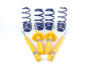 ES#2500623 - 50361-558240SPKI - Koni Sport Shocks & H&R Lowering Springs Cup Kit - Improve the way your Audi responds on the road - Assembled By ECS - Audi