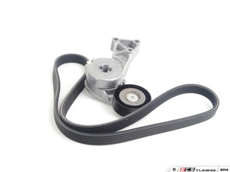 ES#2681479 - ADK0035p - Accessory Belt Kit - Keep your accessories running properly with a new tensioner and drive belt in this accessory drive belt service kit. Includes Contitech belt and high quality aftermarket tensioner. - Continental - Audi Volkswagen