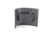 ES#420141 - 7L6885658B71N - Center Seat Belt Filler Piece - Anthracite - Replace your missing trim piece - Genuine Volkswagen Audi - Volkswagen
