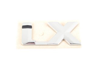 ES#79074 - 51141945034 - E30 Trunk Ix Badge - Stick on trunk badge - Genuine BMW - BMW