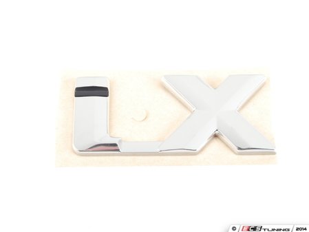 ES#79074 - 51141945034 - E30 Trunk Ix Badge - Stick on trunk badge - Genuine BMW - BMW