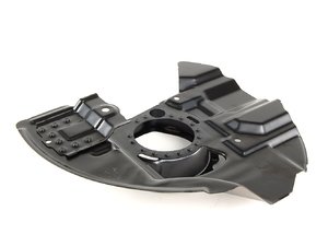ES#59745 - 34116750130 - Brake Dust Shield - Right - Metal dust cover to shield the elements from your front rotors - Genuine BMW - BMW