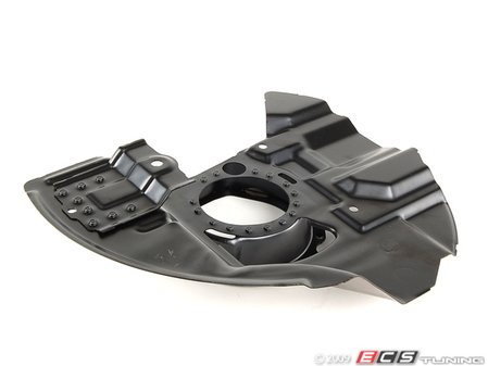 ES#59745 - 34116750130 - Brake Dust Shield - Right - Metal dust cover to shield the elements from your front rotors - Genuine BMW - BMW