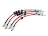 ES#1899278 - ecs41016/63 - Front & Rear Exact-Fit Stainless Steel Brake Lines - Kit - Complete set of DOT-compliant lines for an improved pedal feel - ECS - Audi
