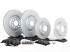 ES#2678607 - 8L0615301KT3 - Front & Rear Brake Service Kit - Featuring Zimmermann rotors and ECS DD23 "Daily Driver" ceramic pads. - Assembled By ECS - Audi