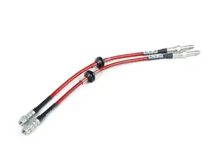 Exact-Fit Stainless Steel Brake Lines - Front