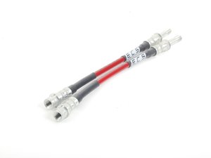 ES#3525718 - 025321ECS04 - Exact-Fit Stainless Steel Brake Lines - Rear - DOT-compliant kit to improve pedal feel in your vehicle. - ECS - BMW