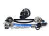 ES#5138 - 06B198479V2UDBLK - Timing Belt Kit - Ultimate With Gates Racing Timing Belt & Performance Pulley Set - Includes ECS Tuning's Lightweight Underdrive Pulley Kit in Black. - Assembled By ECS - Audi Volkswagen