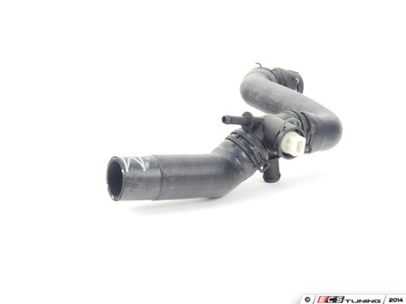 ES#252289 - 1J0122101D - Radiator Hose - Upper - Runs from cooling flange to radiator - Genuine Volkswagen Audi - Volkswagen