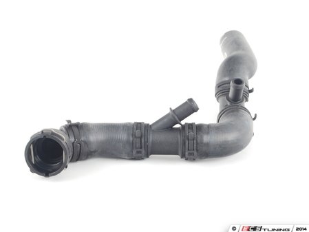 ES#307268 - 1J0122101CC - Radiator Hose - Upper - Includes a T fitting to supply coolant to the auxiliary water pump - Genuine Volkswagen Audi - Volkswagen