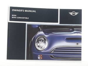 ES#13081 - 01410159801 - Owners Manual For 2006 Model Year - The perfect replacement MINI Cooper manual for your car  - Genuine MINI - MINI