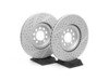 ES#2594083 - 8L0337PRFXS - Performance Front Brake Service Kit (312x25) - Featuring ECS GEOMET Drilled & Slotted rotors and Hawk HPS pads - Assembled By ECS - 