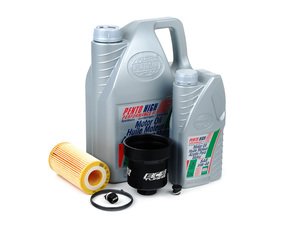 ES#2730603 - 003602ECSKT1 -  Oil Service Kit - With Magnetic Drain Plug & Black Aluminum Oil Filter Housing - Includes Pentosin oil, filter, magnetic drain plug, and black aluminum filter housing - Assembled By ECS - 