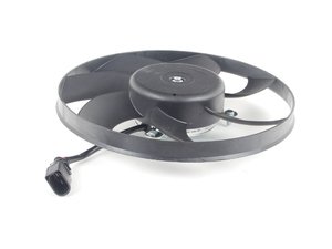 ES#2580627 - 1K0959455ES - Auxiliary Fan Assembly - 295mm - Smaller of the two fans found behind the radiator - Mahle-Behr - Volkswagen