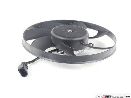 ES#2580627 - 1K0959455ES - Auxiliary Fan Assembly - 295mm - Smaller of the two fans found behind the radiator - Mahle-Behr - Volkswagen