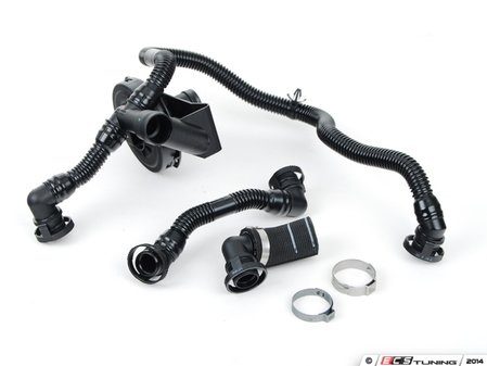 ES#2215187 - 06C103235B - PCV Refresh Kit - Let your crankcase breath easy with this complete PCV refresh kit from ECS Tuning - Genuine Volkswagen Audi - Audi