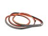 ES#90760 - 51219061484 - E34 Front Inner Door Seal - Right - Attaches to the body of the vehicle around the front door frame - Genuine BMW - BMW