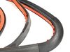 ES#90760 - 51219061484 - E34 Front Inner Door Seal - Right - Attaches to the body of the vehicle around the front door frame - Genuine BMW - BMW