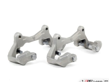 ES#2215371 - 8K06983BBK - Front Big Brake Kit - Stage 1 - Slotted Rotors (345x30) - Upgrade to the stopping power of the Audi S4/5. Features ECS GEOMET brake rotors. - Assembled By ECS - Audi