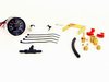 ES#1876745 - 3C0898002 - Gauge & Pod Kit - Includes a NSP "Perfect Match Indigo Blue" Boost gauge, offset steering wheel mounted pod, and all necessary hardware - New South Performance - Volkswagen